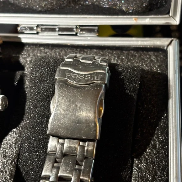 Fossil Stainless Steel Chronograph Watch